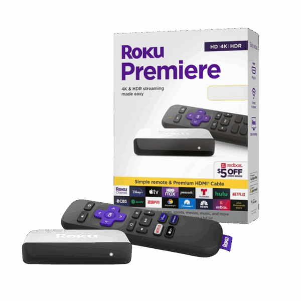 ROKU PREMIERE 4K STREAMING MEDIA PLAYER
